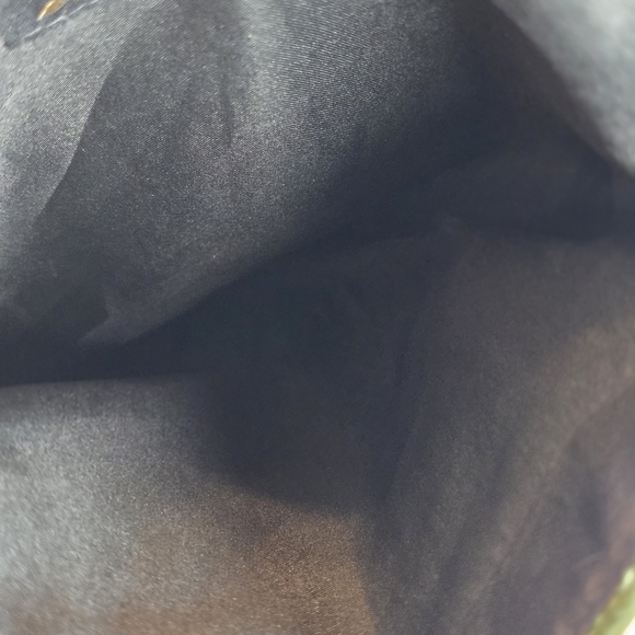 Vintage Hot Knots Forest Green Velvet Envelope Crossbody - Picture 13 of 14